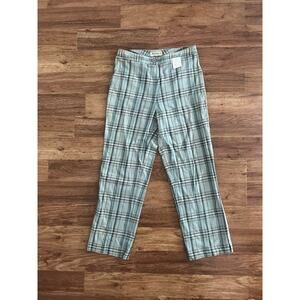 Vintage Eddie Bauer Blue Plaid Trousers